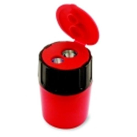 THE PENCIL GRIP The Pencil Grip Eisen 2-Hole Steel Pencil Sharpener With Cover 1442988